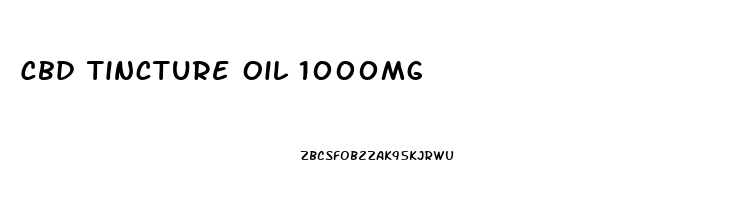 Cbd Tincture Oil 1000mg