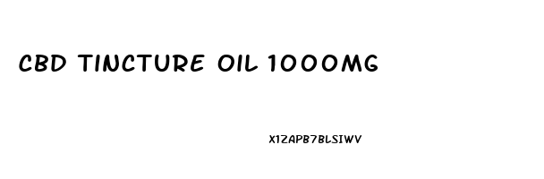 Cbd Tincture Oil 1000mg