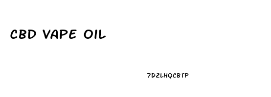 Cbd Vape Oil