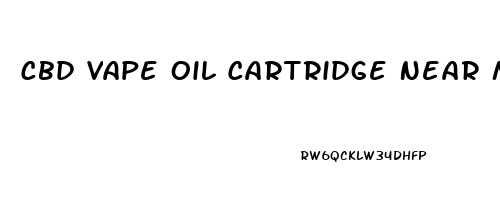 Cbd Vape Oil Cartridge Near Me