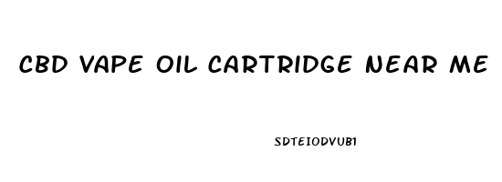 Cbd Vape Oil Cartridge Near Me