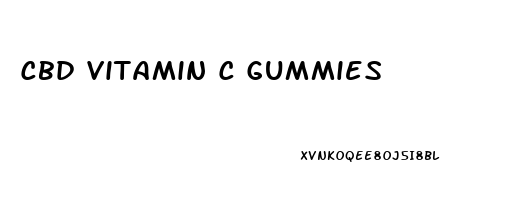 Cbd Vitamin C Gummies