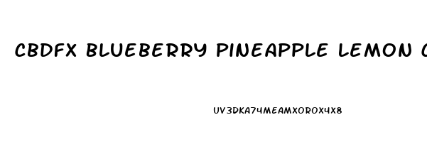 Cbdfx Blueberry Pineapple Lemon Cbd Oil Tincture