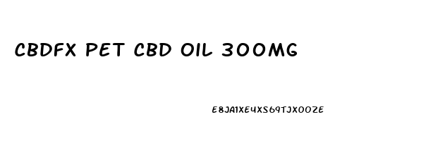 Cbdfx Pet Cbd Oil 300mg