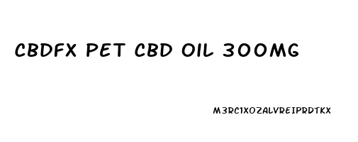 Cbdfx Pet Cbd Oil 300mg