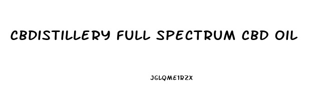 Cbdistillery Full Spectrum Cbd Oil