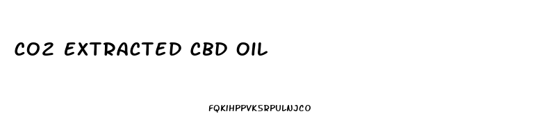 Co2 Extracted Cbd Oil
