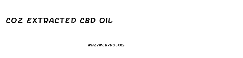 Co2 Extracted Cbd Oil