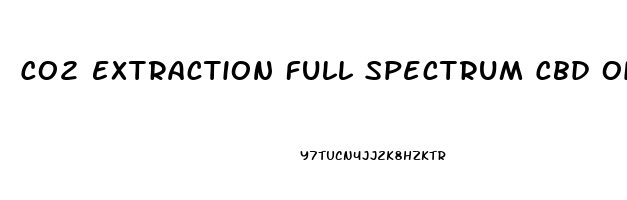 Co2 Extraction Full Spectrum Cbd Oil