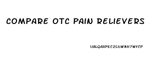 Compare Otc Pain Relievers