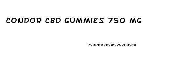 Condor Cbd Gummies 750 Mg
