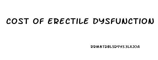 Cost Of Erectile Dysfunction Surgery