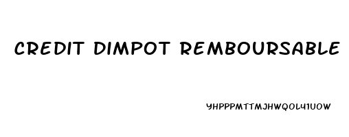 Credit Dimpot Remboursable Quebec