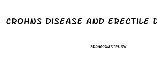 Crohns Disease And Erectile Dysfunction