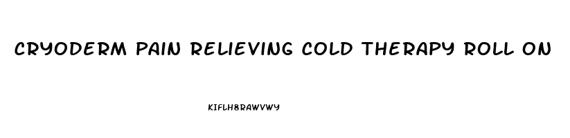 Cryoderm Pain Relieving Cold Therapy Roll On