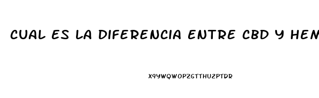 Cual Es La Diferencia Entre Cbd Y Hemp Oil