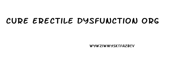 Cure Erectile Dysfunction Org