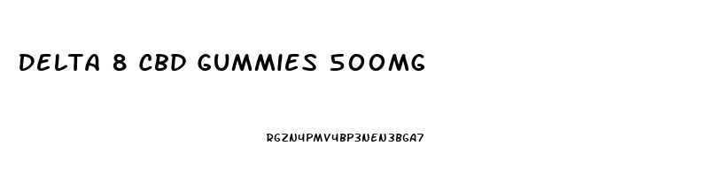 Delta 8 Cbd Gummies 500mg