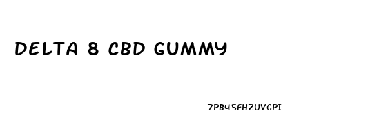 Delta 8 Cbd Gummy