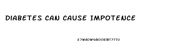 Diabetes Can Cause Impotence