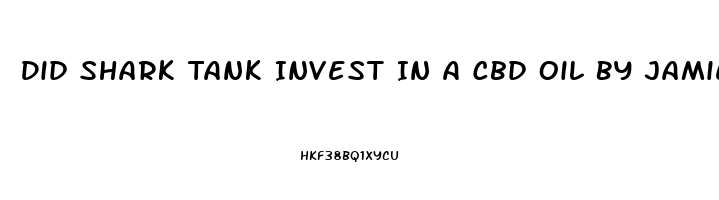 Did Shark Tank Invest In A Cbd Oil By Jamie Richardson