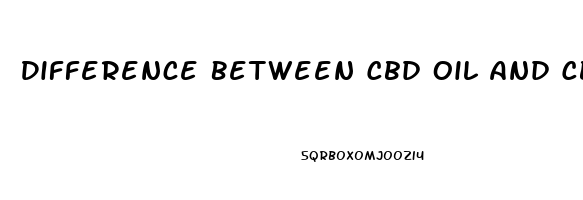 Difference Between Cbd Oil And Cbd Tincture