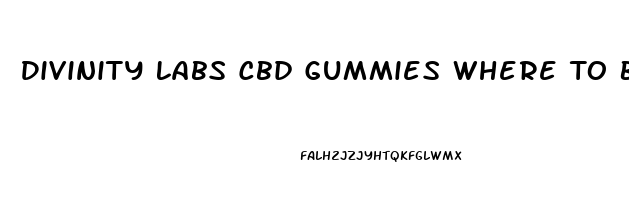 Divinity Labs Cbd Gummies Where To Buy