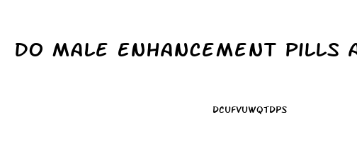 Do Male Enhancement Pills Affect Blood Pressure