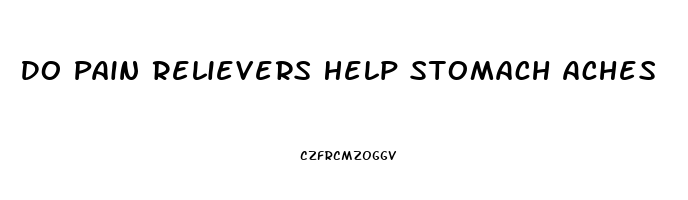 Do Pain Relievers Help Stomach Aches