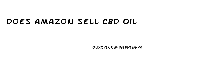 Does Amazon Sell Cbd Oil