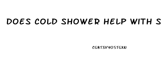 Does Cold Shower Help With Sleep