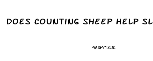 Does Counting Sheep Help Sleep