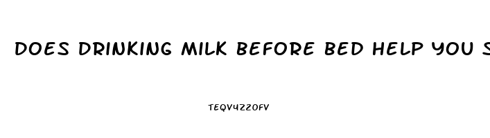 Does Drinking Milk Before Bed Help You Sleep