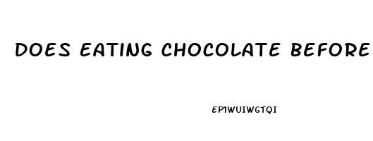 Does Eating Chocolate Before Bed Help You Sleep