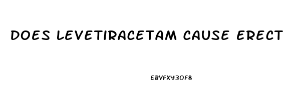 Does Levetiracetam Cause Erectile Dysfunction