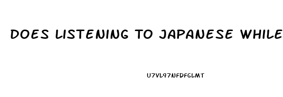 Does Listening To Japanese While Sleeping Help