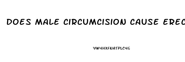 Does Male Circumcision Cause Erectile Dysfunction