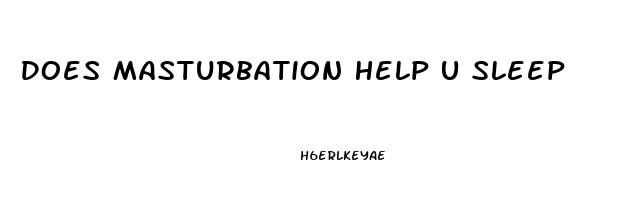 Does Masturbation Help U Sleep