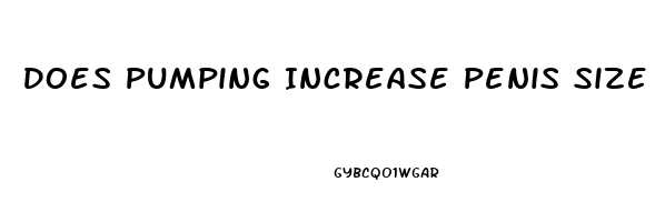 Does Pumping Increase Penis Size