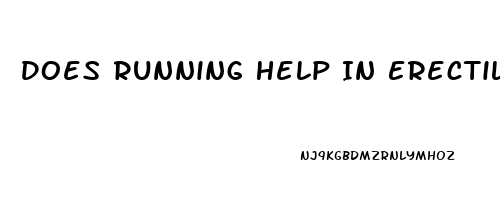 Does Running Help In Erectile Dysfunction