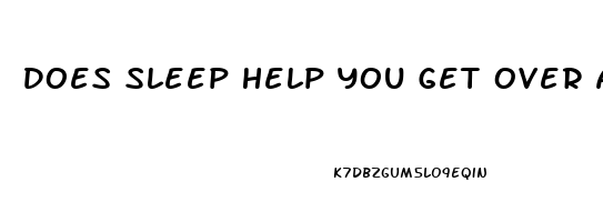 Does Sleep Help You Get Over A Cold