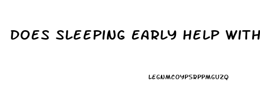 Does Sleeping Early Help With Acne