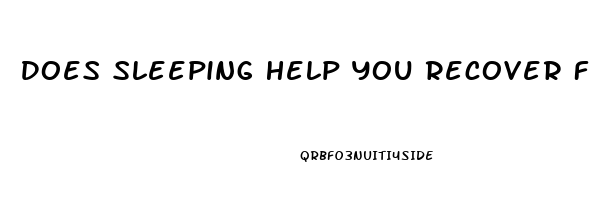 Does Sleeping Help You Recover From Illness