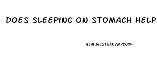 Does Sleeping On Stomach Help Snoring