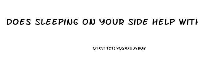Does Sleeping On Your Side Help With Sleep Apnea