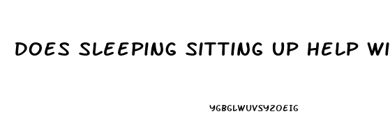 Does Sleeping Sitting Up Help With Sleep Apnea