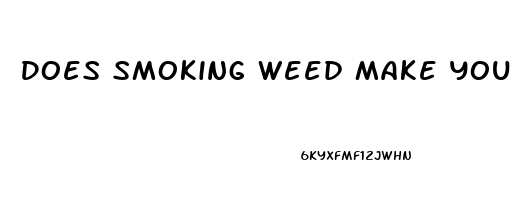 Does Smoking Weed Make You Impotent