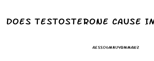 Does Testosterone Cause Impotence