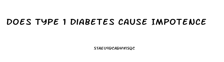 Does Type 1 Diabetes Cause Impotence