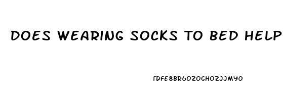 Does Wearing Socks To Bed Help Sleep